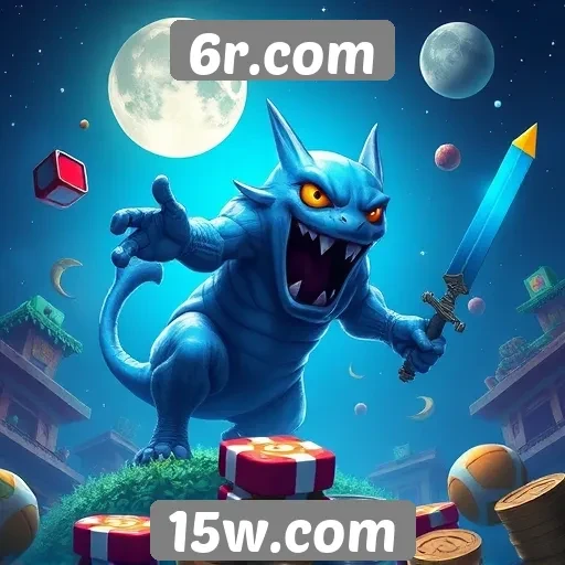 Exploração dos jogos populares disponíveis no 6r.com